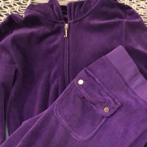 Juicy couture velour tracksuit size medium